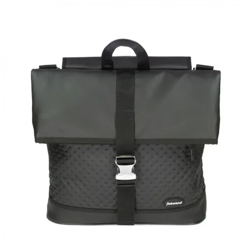 Haberland Einzeltasche Melan I schwarz - robuste Gepäckträgertasche für Alltag und Tour