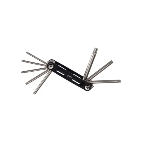 BBB Cycling BBB Werkzeugkit Torx Fold kompakt schwarz/silber schwarz - zuverlässiges Minitool für…