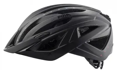 Alpina Fahrradhelm Haga LED schwarz matt 51 bis 56cm