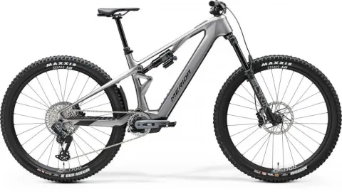 Merida eONE-SIXTY SL 8000 I1 glossy S Grau - leistungsstarkes E-MTB für anspruchsvolle Trails