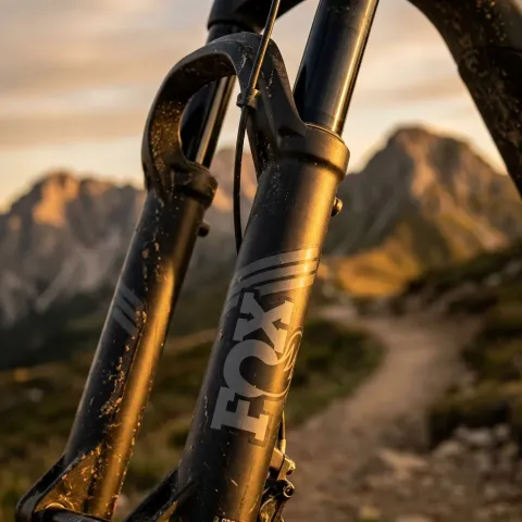 FOX Decal Kit 2021, 36, P-SE, E-Bike+, Matt Black - hochwertiges Gabel-Dekor