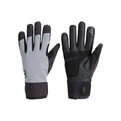 BBB Cycling BBB winterhandschuhe ColdShield reflective XXXL schwarz - warmer Wetterschutz im Winter
