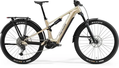 Merida eONE-FORTY 475 EQ IV1 high-cream/schwarz L (43) - leistungsstarkes E-MTB Fully