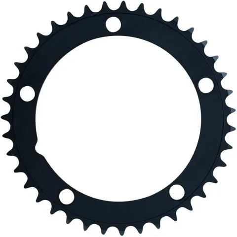 FSA Kettenblatt Aero TT 2x 130 mm x 39 Zähne Schwarz - aerodynamisch optimiert