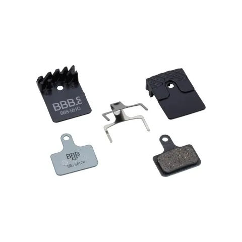 BBB Cycling DiscStop Coolfin Bremsbeläge Größe Standard schwarz/steelblau - starke Kühlung und…