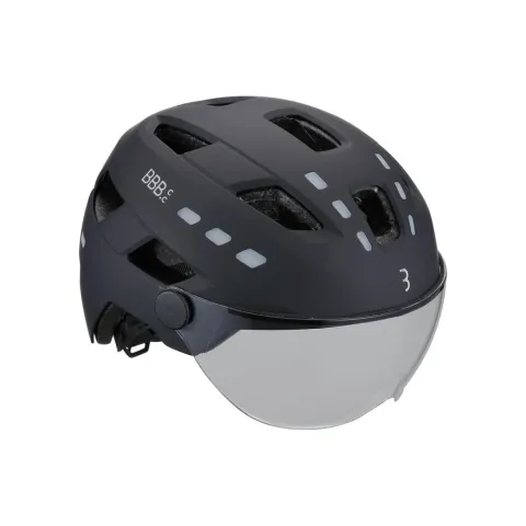 BBB District LED Faceshield BHE-163 E-Bike-Helm M/L 54-60 cm