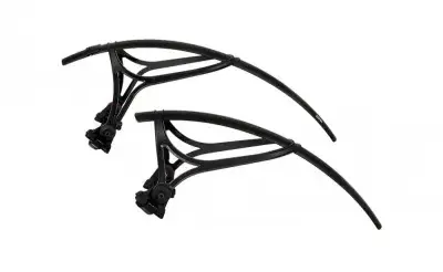 Zéfal Schutzblech Set Shield R35 35 mm - schlanker Rennrad-Spritzschutz mit Klettband