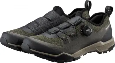 SHIMANO Fahrradschuhe EX700 Herren/Damen Touring SPD - Größe 44, Grün