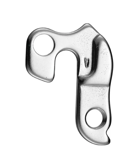 Marwi Schaltauge GH-006 mit Schraubensatz M8 x 0.75 - Silber, Aluminium 6061, kompatibel mit…