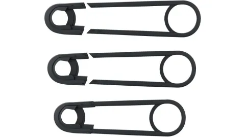 Hebie Vollkettenschützer Vorderteil für Shimano Nexus 5Gang 440-490 mm für 38 Zähne - Kettenschutz