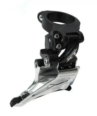 SHIMANO Umwerfer DEORE XT FD-M8025 2-fach MTB Schelle hoch Top-Pull - präzise…