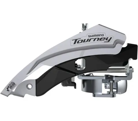 SHIMANO Umwerfer TOURNEY FD-TY601 3-fach 63-66° - zuverlässiges Schalten für City- und Trekkingräder