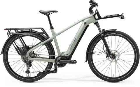 Merida eFLOAT HD 500 EQ II1 L Grau - komfortables E-Trekkingbike mit moderner Ausführung