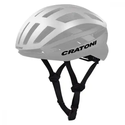 Cratoni Fahrradhelm C-AirLite silver-grey matt Größe M-L (56-58 cm)