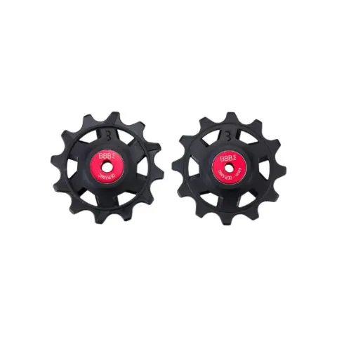 BBB Cycling derailleur pulleys RollerBoys 12T-12T 12Z schwarz - leichte, laufruhige…