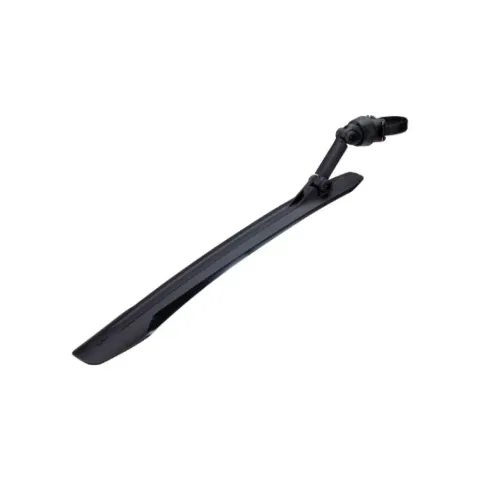 BBB Cycling Schutzblech hinten GravelCatcher Größe One Size schwarz - sauberer Schutz beim Graveln