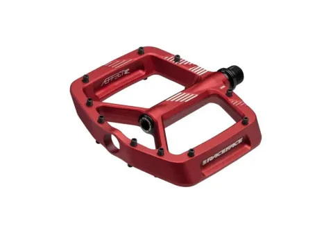 Race Face Aeffect R Plattform-Pedal, red - griffiges MTB-Pedal für maximale Kontrolle