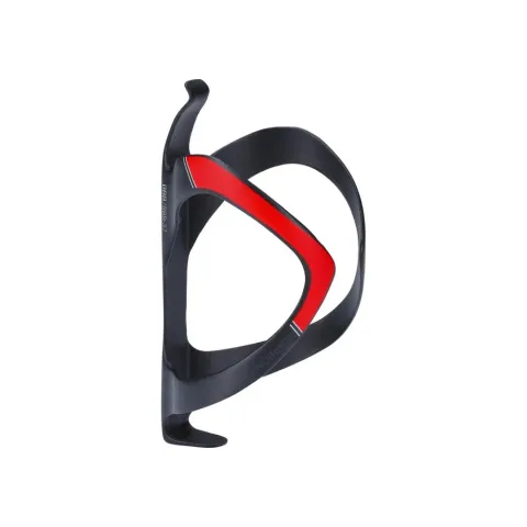 BBB Cycling BBB Flasschenhalter FiberCage matt schwarz/rot One Size matt - ultraleichter…