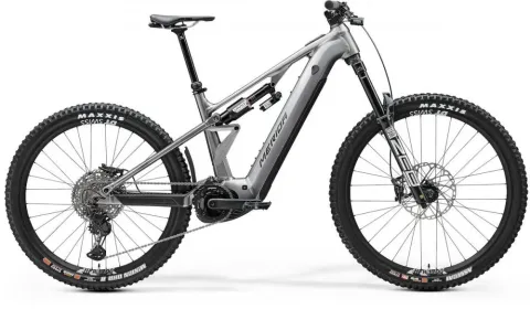 Merida eONE-EIGHTY 900 I1 glossy gunmetal M Grau - leistungsstarkes E-Mountainbike