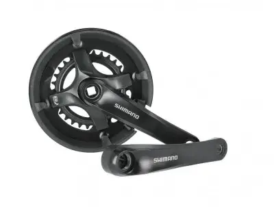 SHIMANO FC-TY501 Kurbelgarnitur 175mm 46/30 Zähne - 7/8-fach Trekking Kurbel
