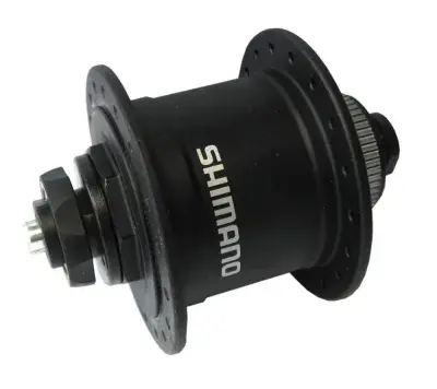 SHIMANO Nabendynamo ALIVIO DH-T4050-1D Nabendynamo - 6 Volt 1,5 Watt für Scheibenbremse 36 Loch…
