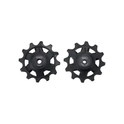 BBB Cycling derailleur pulleys RollerBoys 12T-12T 12Z schwarz - leiser & präziser Schaltlauf