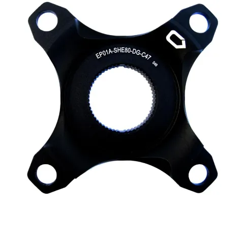 M-Wave E-Bike Spider Alu Kettenblatt 47 mm/BCD 104 mm Schwarz - Bosch Gen.3 kompatibel