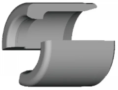 SHIMANO Bremsmantel CB-E110 2-tlg. - Ersatz-Bremsmantel für Rücktrittbremsen, ca. 41 g