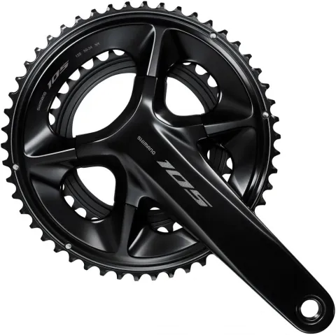 SHIMANO Kurbelgarnitur 105 FC-R7100 Kurbelgarnitur - 52-36