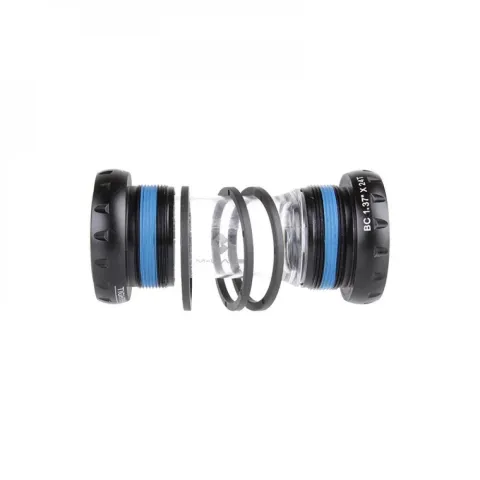 M-Wave Innenlager SRAM, BSA 68 mm, für Rennrad und MTB, CNC-Aluschalen, 24/22 mm Achsaufnahme, mit…