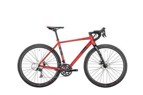CONWAY Gravel GRV 3.0, Diamant, 28", red metallic / black metallic, 18-Gang SHIMANO "Sora" , 53 cm…