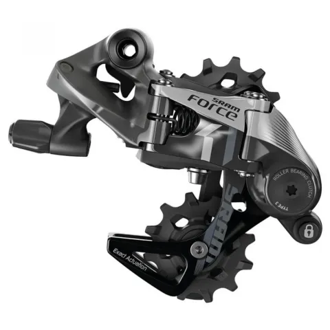 SRAM Schaltwerk Force 1 Type 3.0 42T - präzise 1x11-Schaltperformance für Road-Einsatz