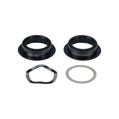BBB Cycling BBB Tretlager BottomAdapt ID24 - 30 mm auf 24 mm schwarz - optimale BB386/392 EVO…