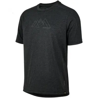IXS Sports Division iXS Flow Tech Kids Tee KM black - atmungsaktives Kinder-Funktionsshirt