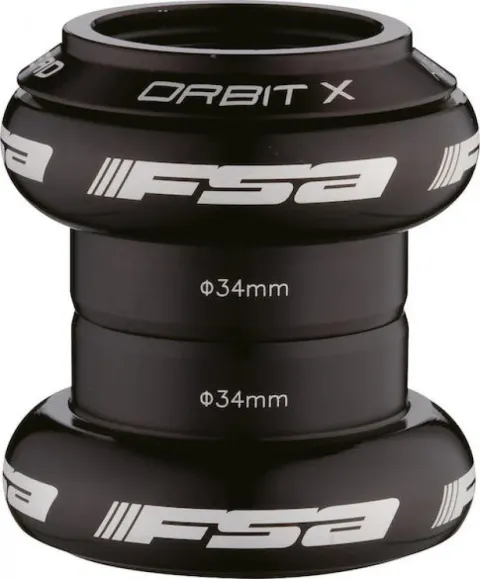 FSA Steuersatz Orbit X 1 1/8" Schwarz - präziser Ahead-Steuersatz in moderner Ausführung
