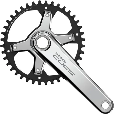 SHIMANO Kurbelgarnitur CUES FC-U6030-1 - 6030-1, 175mm, silber