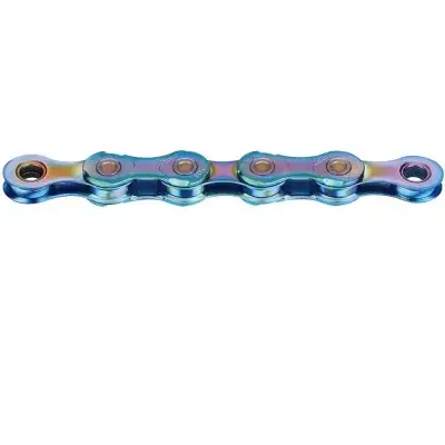 KMC X12 Fahrradkette 12-fach 126 Glieder 1/2 x 11/128 Zoll Aurora Blau - Double X-Bridge…