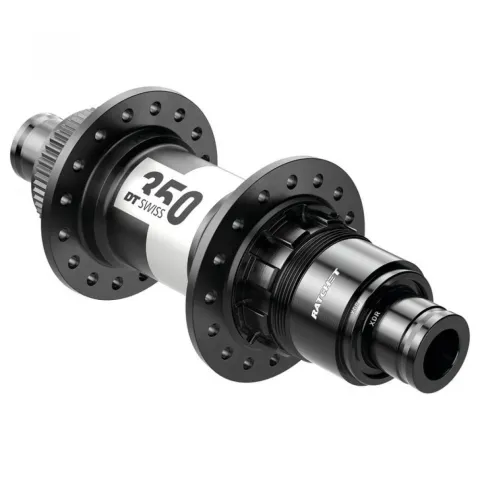 DT Swiss Nabe Road HR 350 Classic 24 Loch Schwarz - zuverlässige Hinterradnabe für Rennräder