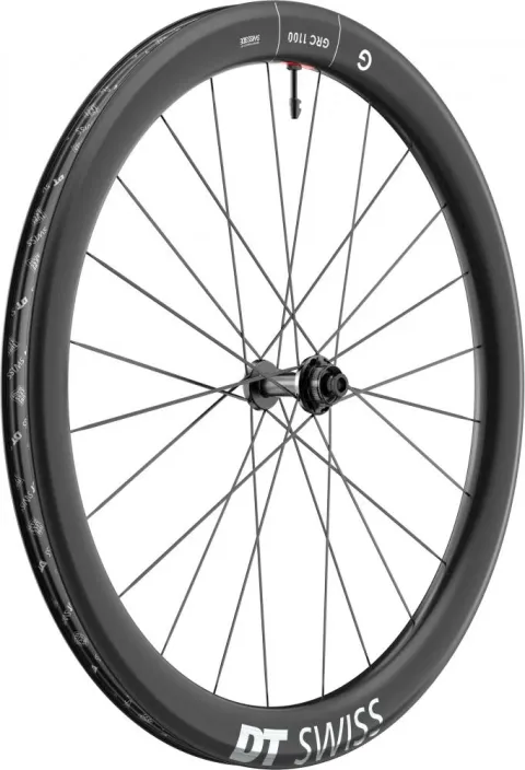 DT Swiss Laufrad GRC 1100 DICUT 29" 622 x 50 mm Schwarz - leichtes Gravel-Carbonrad