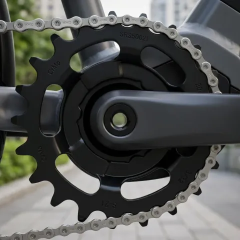 KMC Ritzel E-Bike 21 Zähne schwarz - Hochleistungs-Antriebsritzel für E-Bike Kettenschaltung