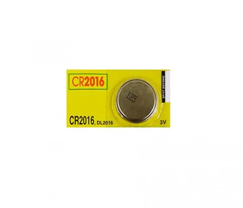 Voltronic GmbH GP Lithium-Knopfzelle DL2016 / CR2016 - 3 V Batterie, 1 Stück