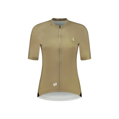 BBB Cycling BBB Trikot DonnaFit R s.s. s macchiato - nachhaltiges Damen-Radtrikot mit Komfort