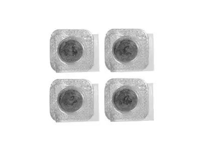 Leatt Helmet Magnet for Magnetic Jacket Hoods, schwarz (1 Stück)