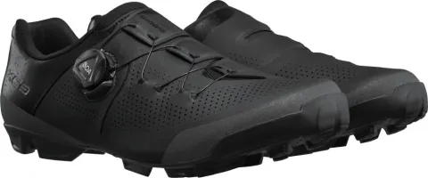 SHIMANO Fahrradschuhe XC302 Herren/Damen MTB SPD Fahrradschuhe Größe 44 breit Schwarz