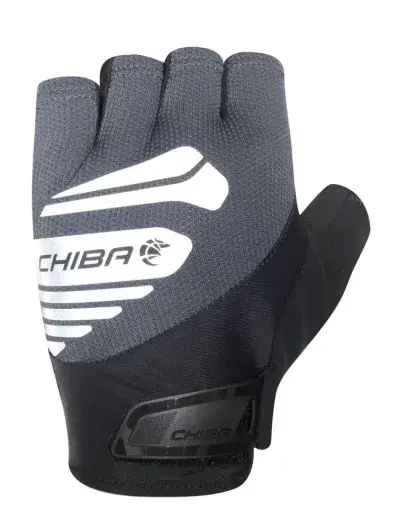 CHIBA Air Plus Reflex - Radhandschuhe XL dunkelgrau, gepolstert & reflektierend