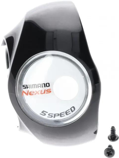 SHIMANO Abdeckung SL-5S30 HR ? Schaltabdeckung mit Befestigungsschraube, Schwarz