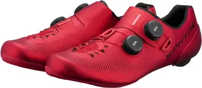 SHIMANO Fahrradschuhe RC903 Damen/Herren Road SPD-SL, Größe 42, Rot