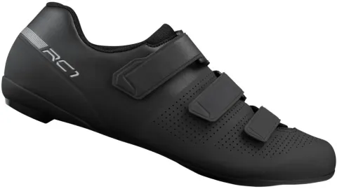 SHIMANO Fahrradschuhe RC102 Herren/Damen Road SPD-SL Fahrradschuhe Größe 48 Schwarz