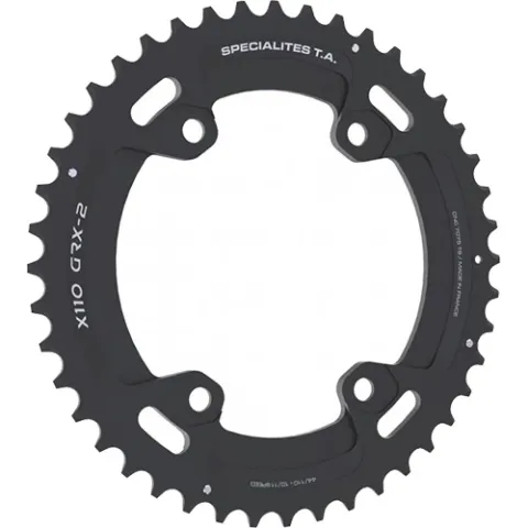 TA Kettenblatt X110 GRX-2 Gravel 44 schwarz außen 10/11f PL-481103G9-44