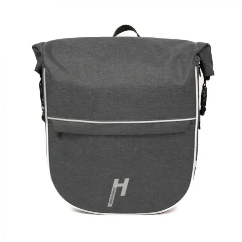 Haberland Frontträger-Tasche eMotion anthrazit/reflex - stabile Fronttasche für KLICKfix
